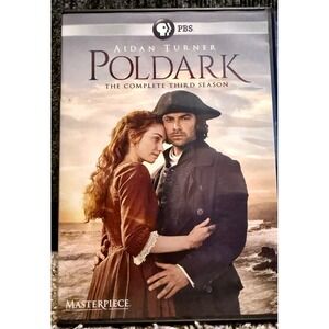 PBS Poldark The Complete Third Season DVD Excellent 3-Disc Set